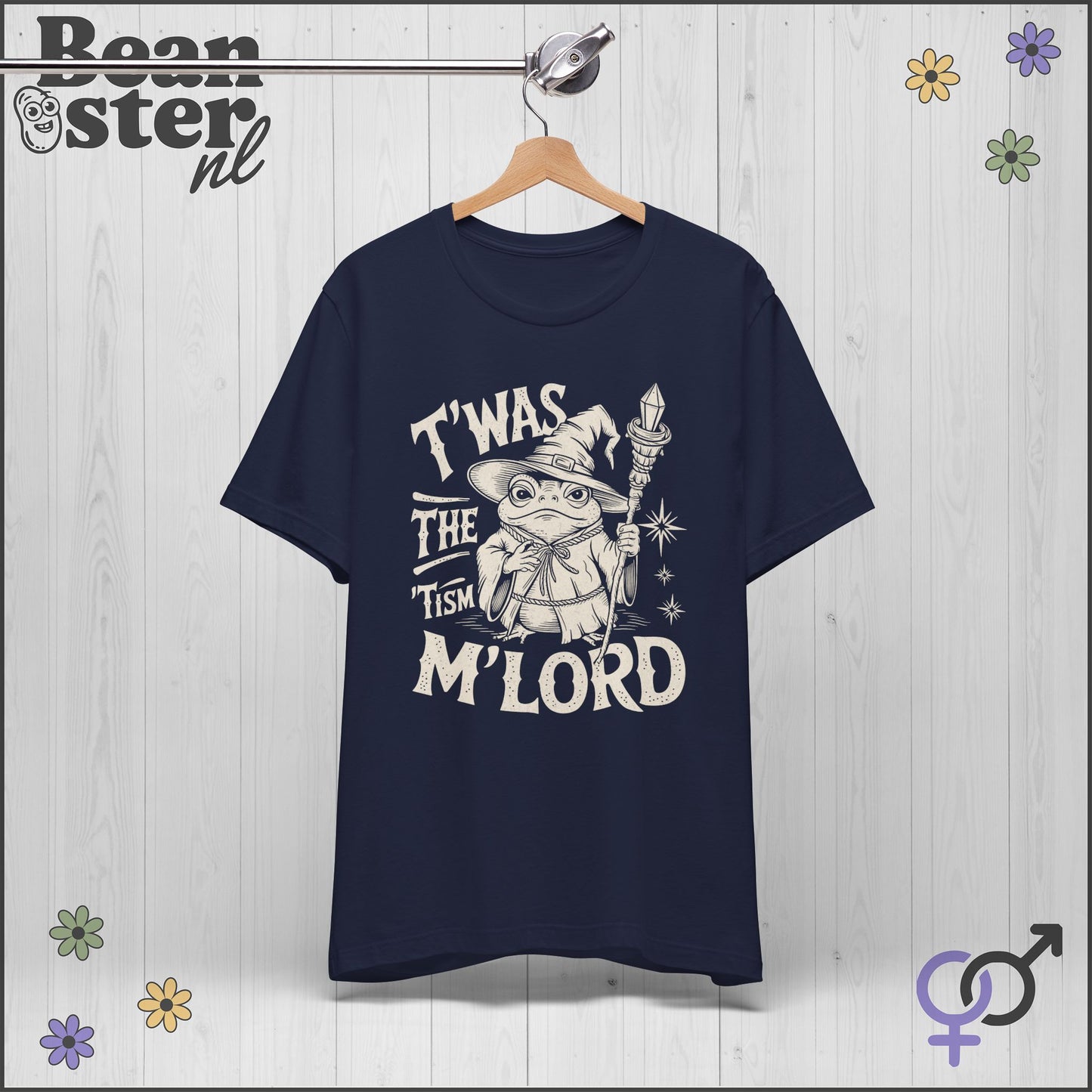 ‘T’was The ’Tism M’lord’ Wizard Frog Meme T-Shirt