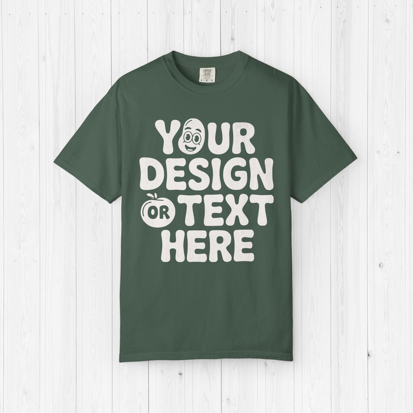 Custom Comfort Colors 1717 Shirt Vintage Oversized Personized Tee