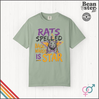 Rats Spelled Backwards Is Star Funny Animal Meme Shirt