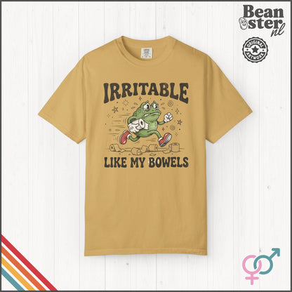 Irritable Like My Bowels | Funny IBS Humor T-Shirt