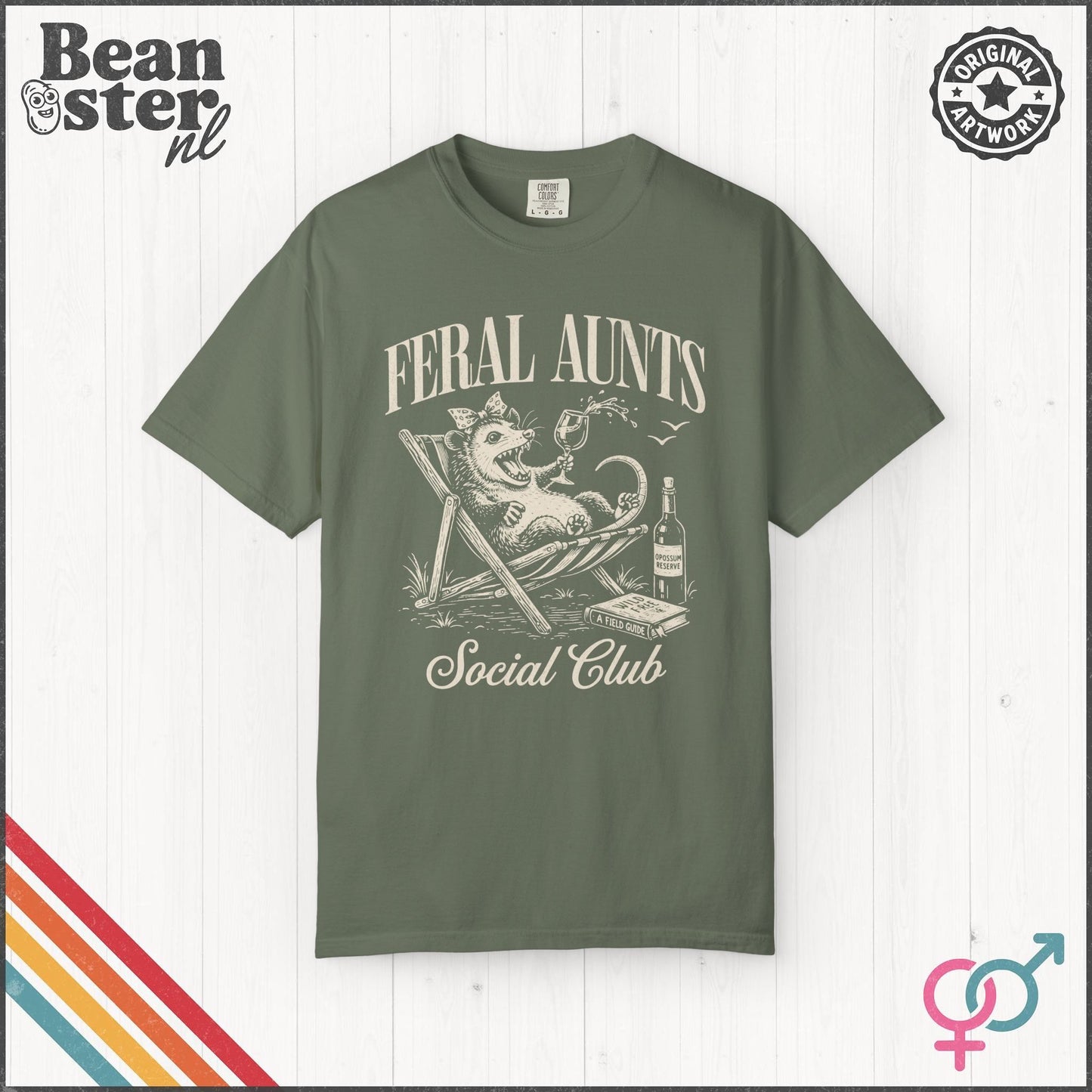 Feral Aunts Social Club T-Shirt – Funny Auntie Tee