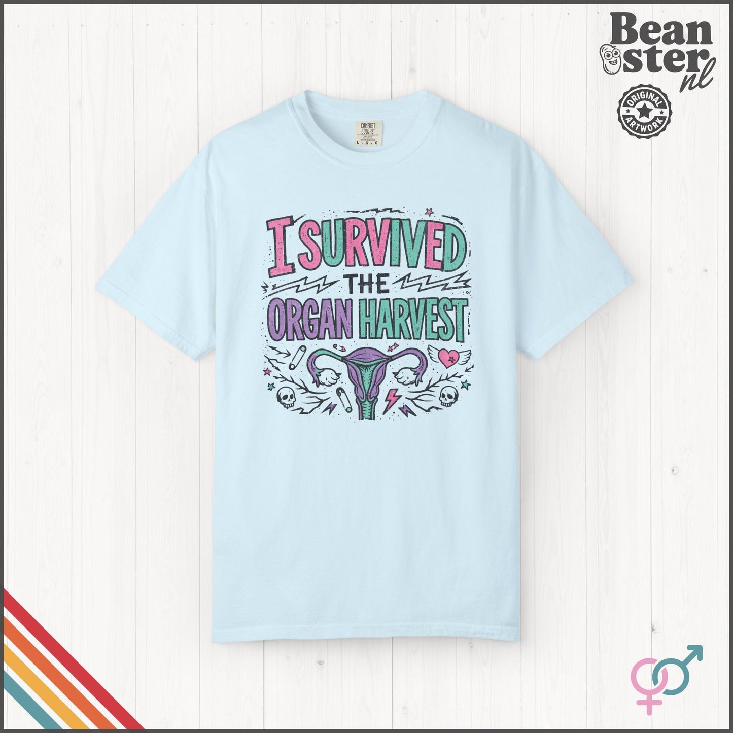 Funny Hysterectomy Shirt | I Survived the Organ Harvest Tee