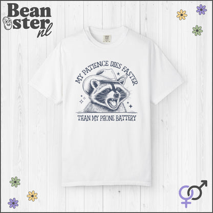 Angry Raccoon Tee – Funny Meme Pun for Gen Z Humor