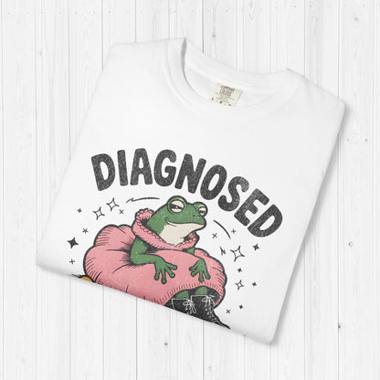Diagnosed With Slay DHD Shirt Funny ADHD Frog Tee
