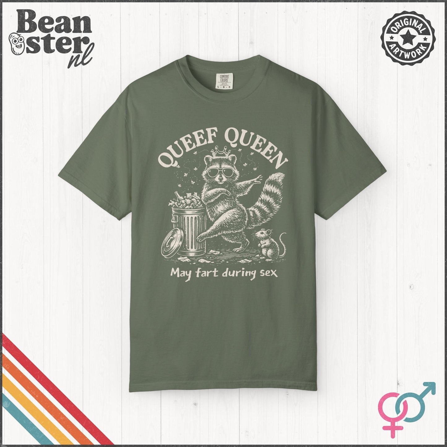 Queef Queen Funny T-Shirt – Bold NSFW Humor Tee