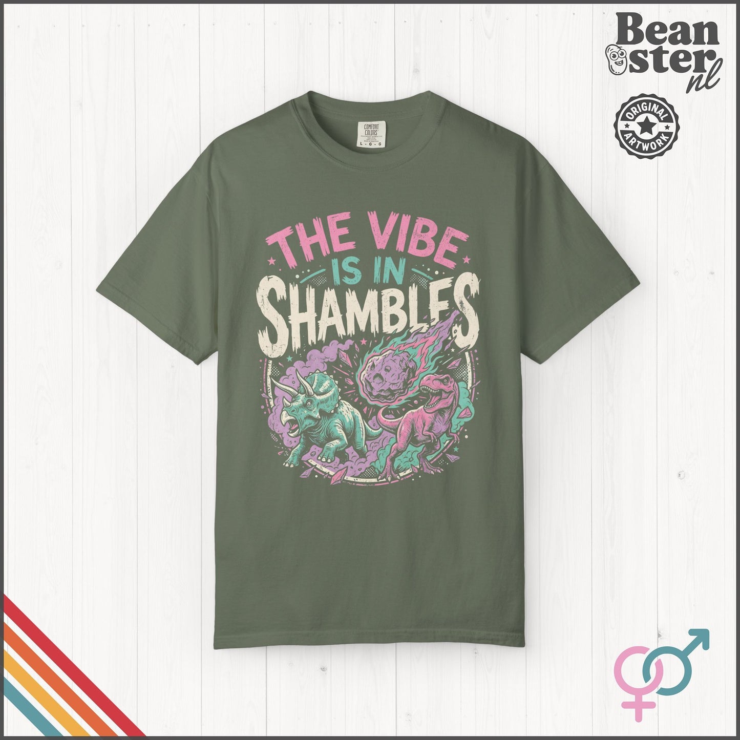 The Vibe Is In Shambles T-Shirt | Funny Meme Tee