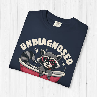 Undiagnosed but Peer Reviewed Raccoon Shirt – Funny Tee