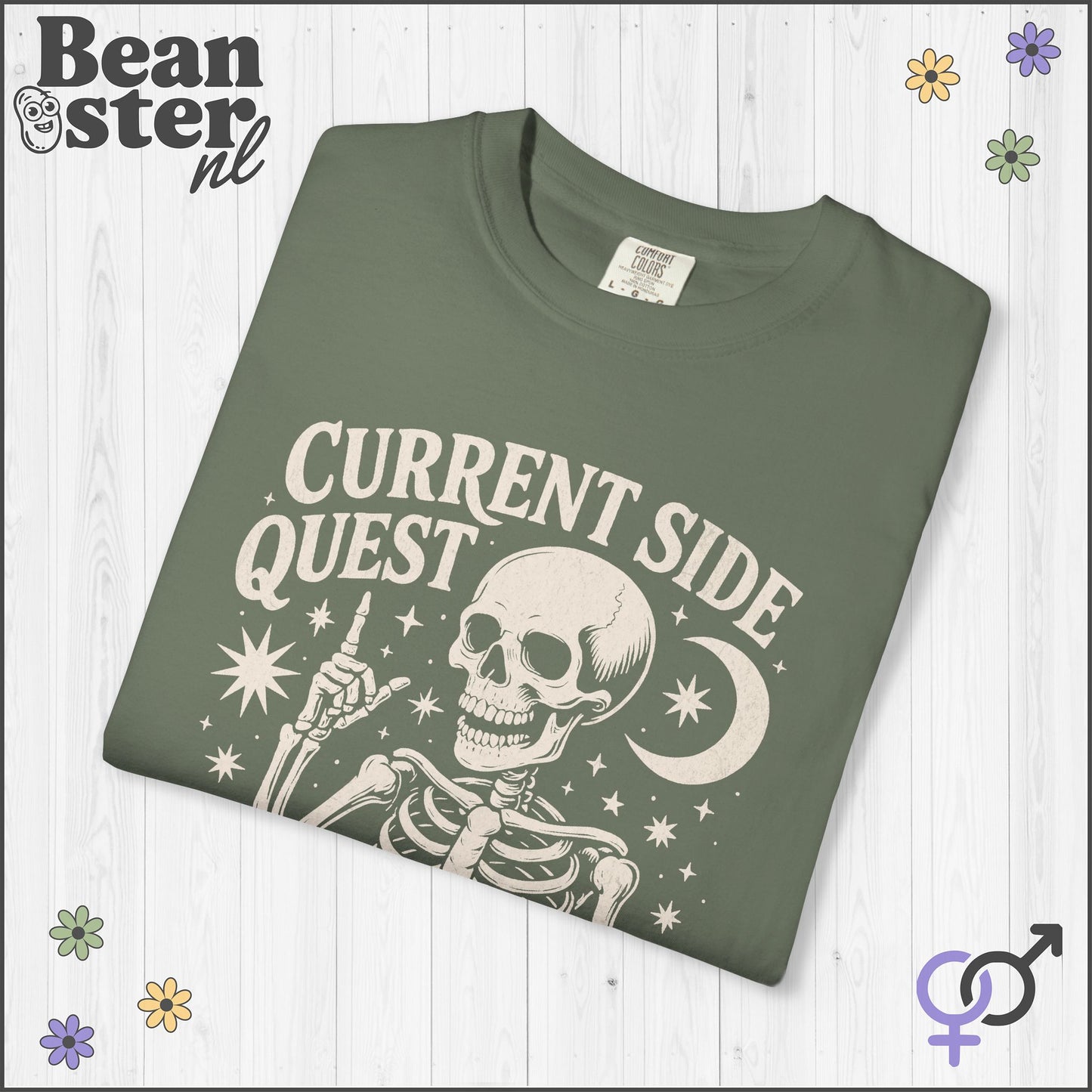 Funny ADHD Skeleton Shirt – Neurospicy, Gen Z Humor Tee