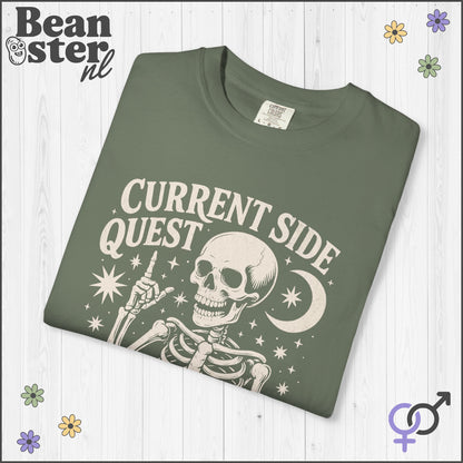 Funny ADHD Skeleton Shirt – Neurospicy, Gen Z Humor Tee