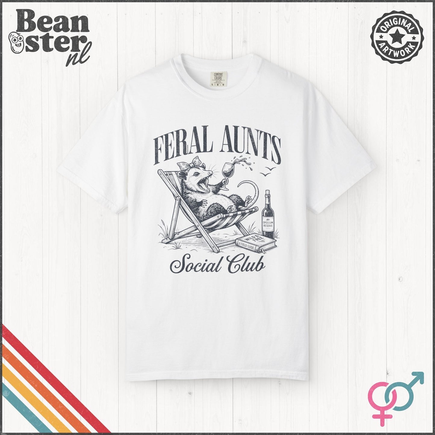 Feral Aunts Social Club T-Shirt – Funny Auntie Tee