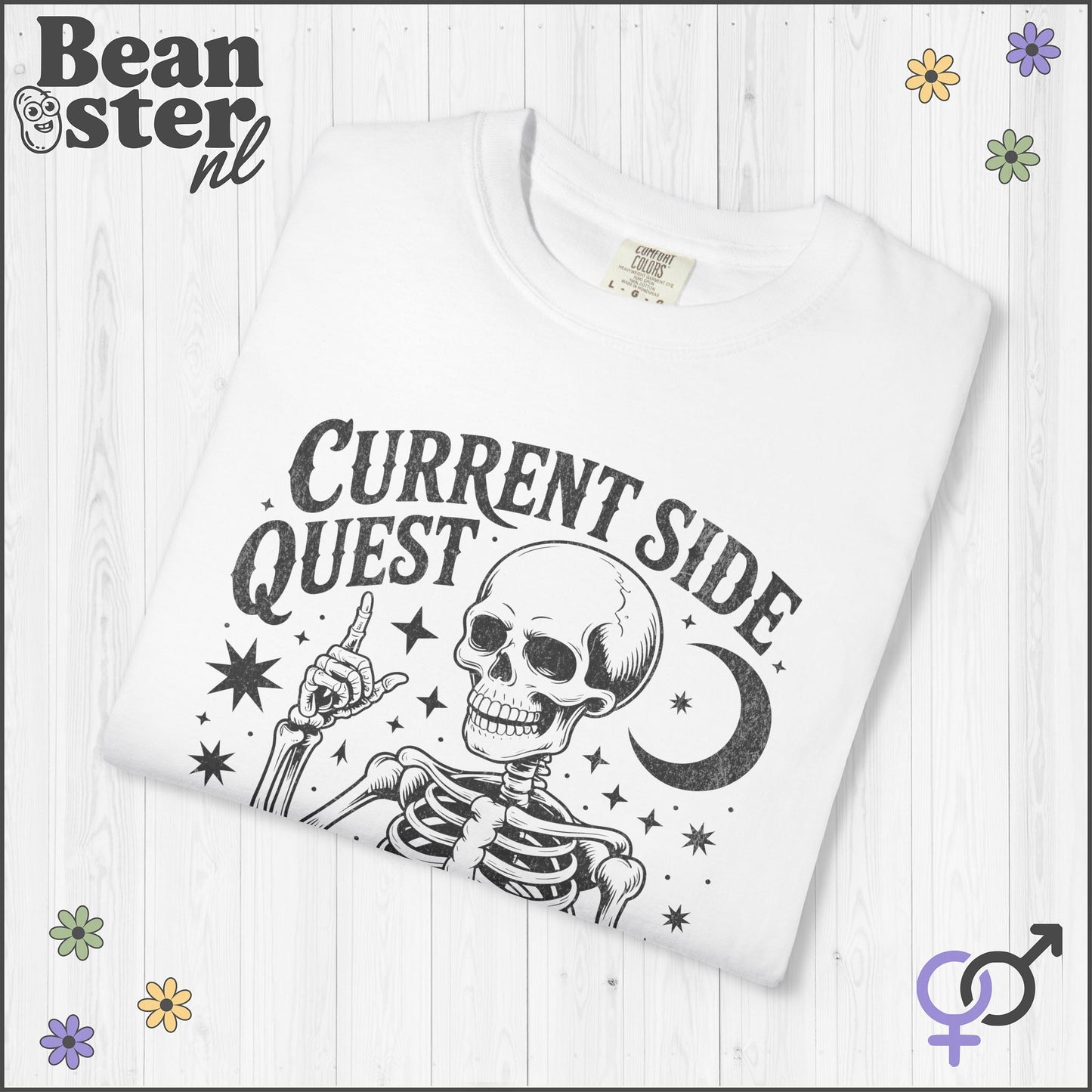 Funny ADHD Skeleton Shirt – Neurospicy, Gen Z Humor Tee