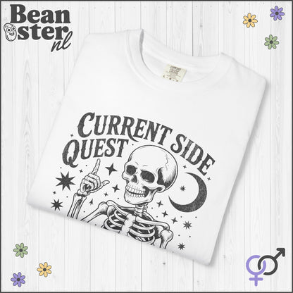 Funny ADHD Skeleton Shirt – Neurospicy, Gen Z Humor Tee