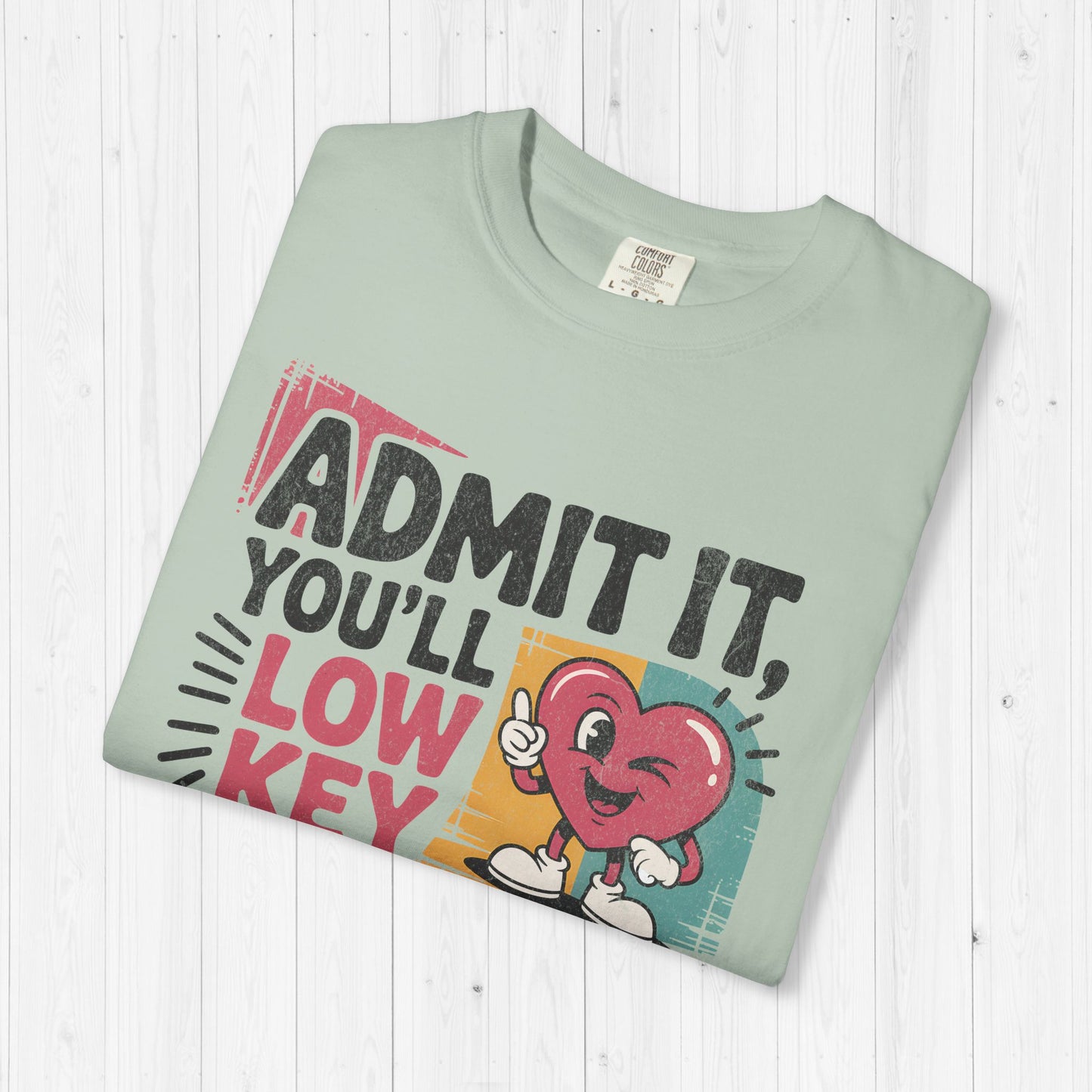 Admit You'll Low Key Miss Me Shirt – 90s Retro Funny Teacher Gift