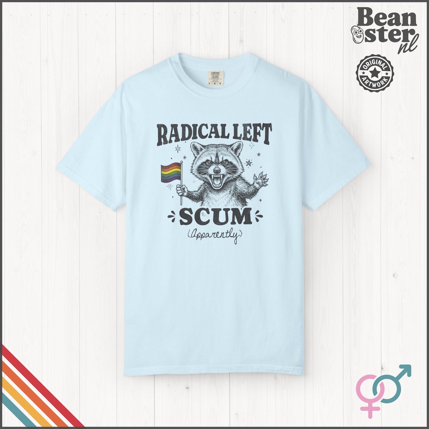 Radical Left Scum T-Shirt | Funny Political Protest Tee