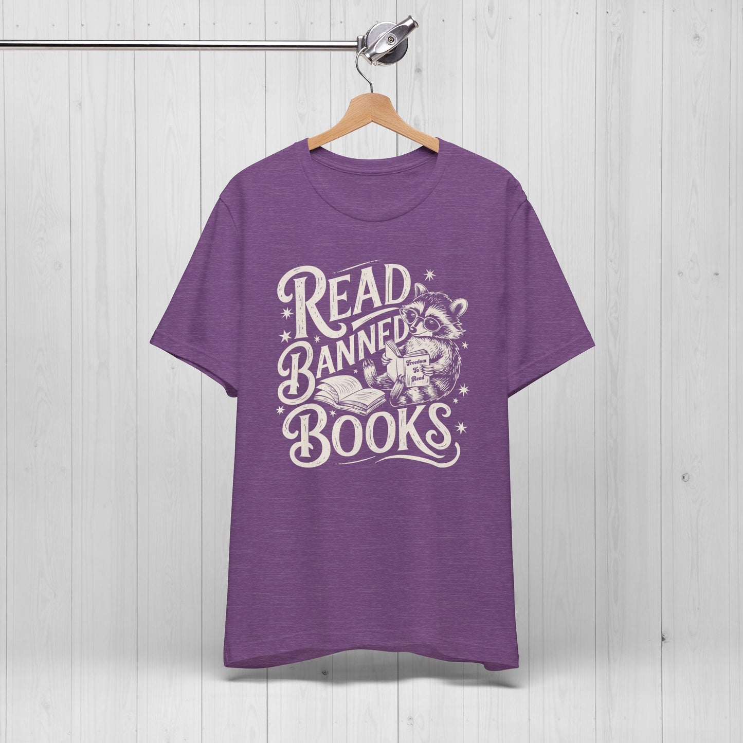 Read Banned Books Raccoon Shirt