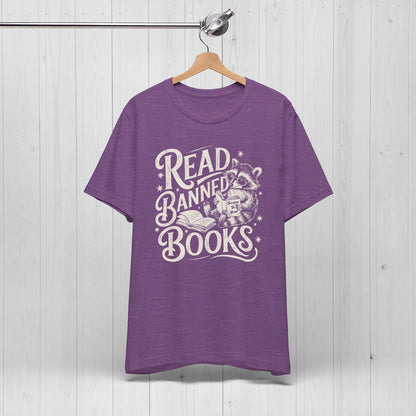 Read Banned Books Raccoon Shirt