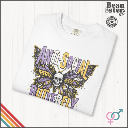 Anti Social Butterfly T-Shirt | Funny Introvert Tee