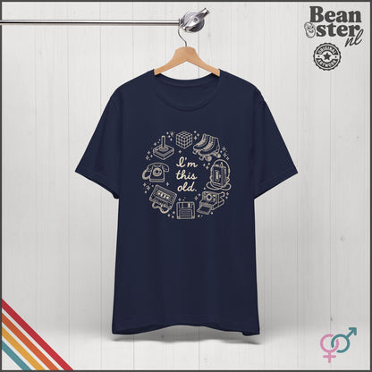I'm This Old T-Shirt | Funny Retro Vintage Tee