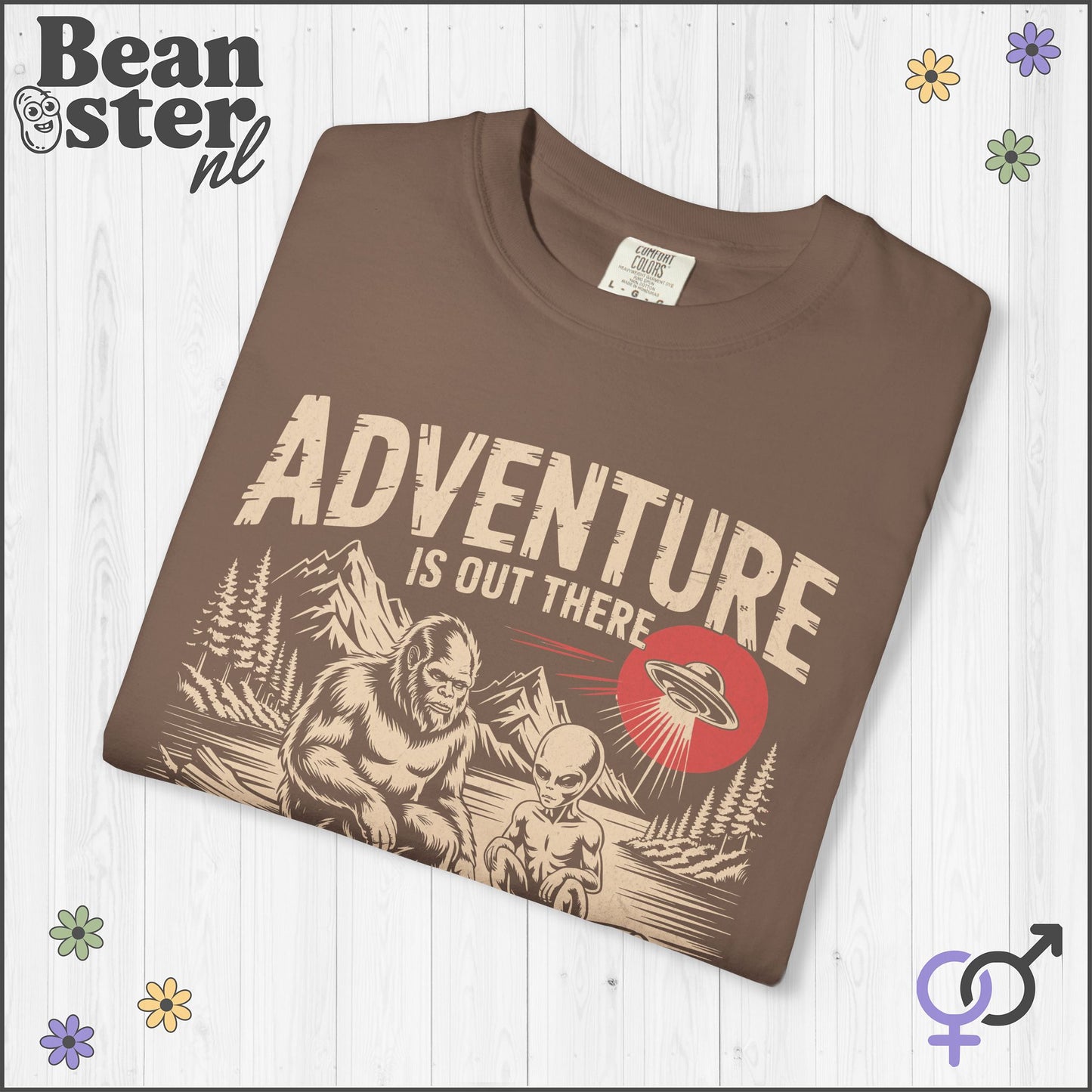 Adventure Is Out There Vintage Serial Killer Tee