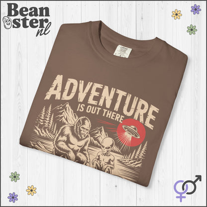 Adventure Is Out There Vintage Serial Killer Tee