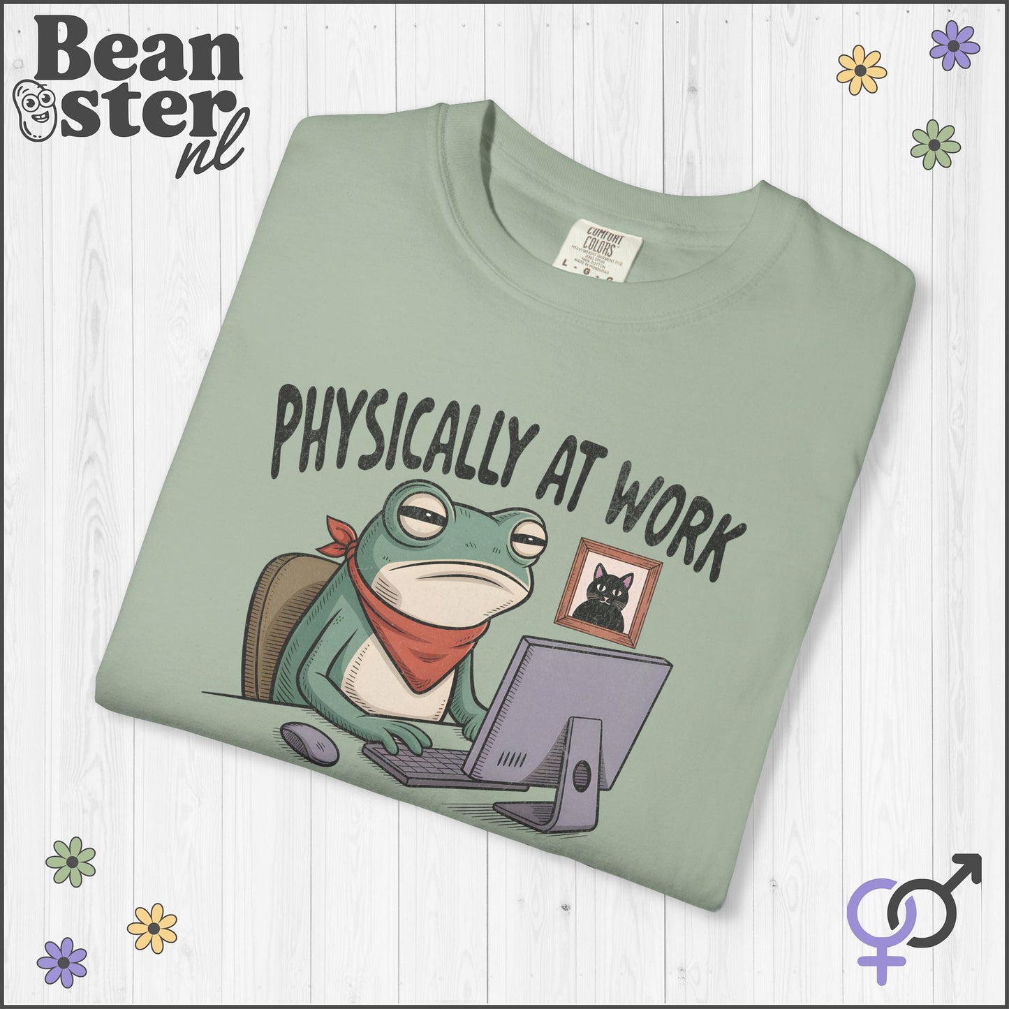 Physically At Work Mentally At Home With My Cat