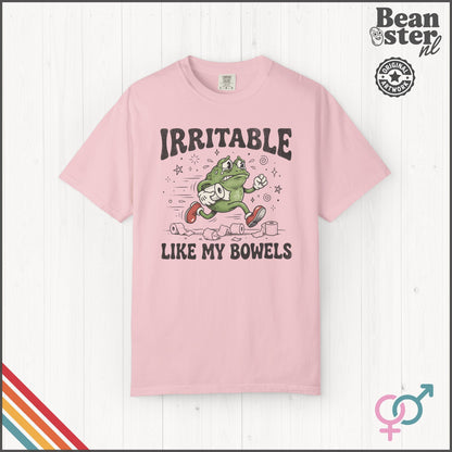 Irritable Like My Bowels | Funny IBS Humor T-Shirt