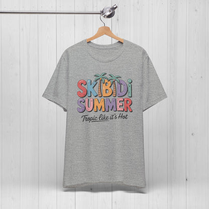 Skibidi Summer Shirt – Funny Retro Y2K Beach Vibes Tee