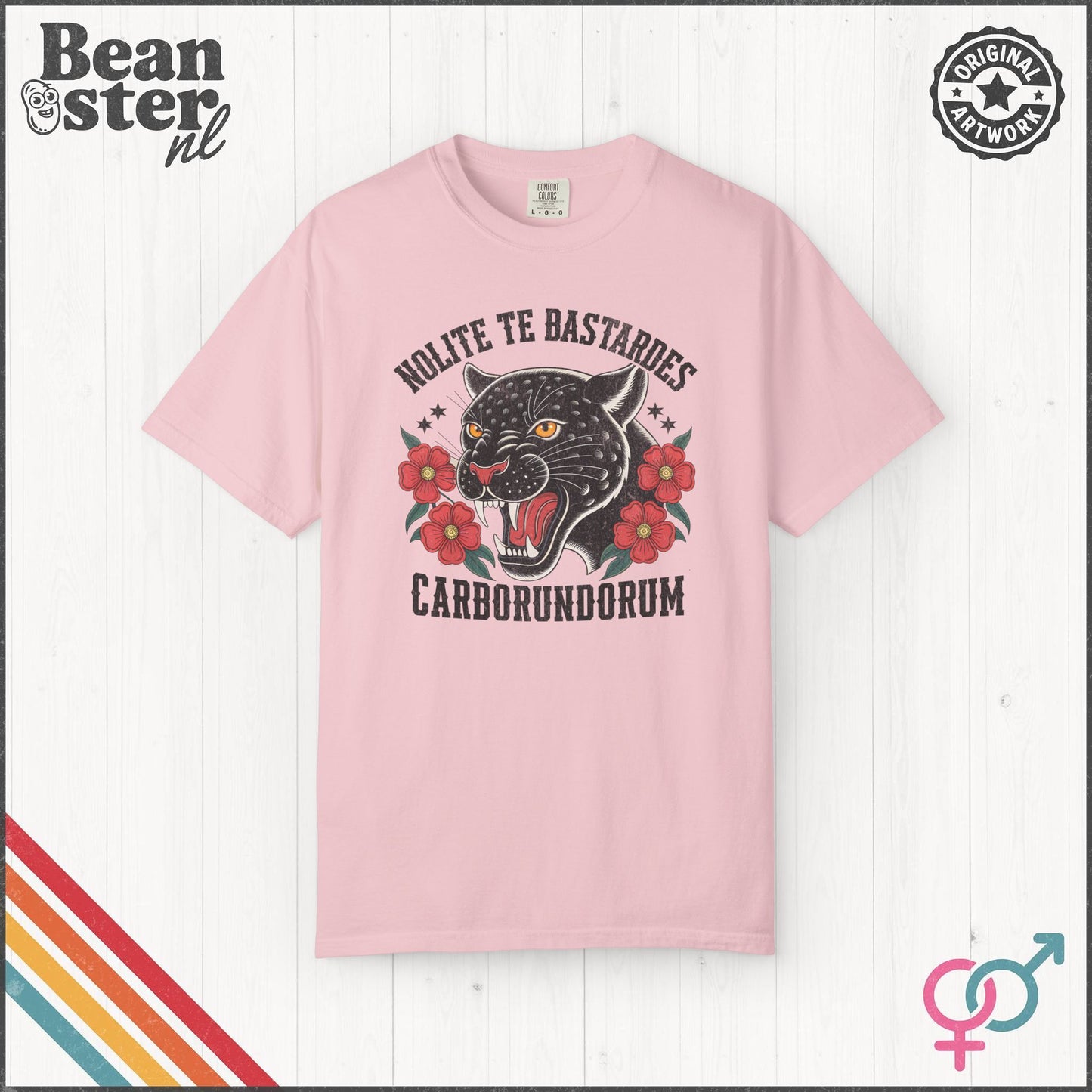 Black Panther Nolite Te Bastardes Carborundorum Tee