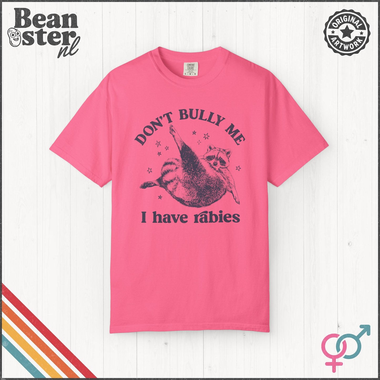 Don't Bully Me I Have Rabies Funny Graphic Shirt