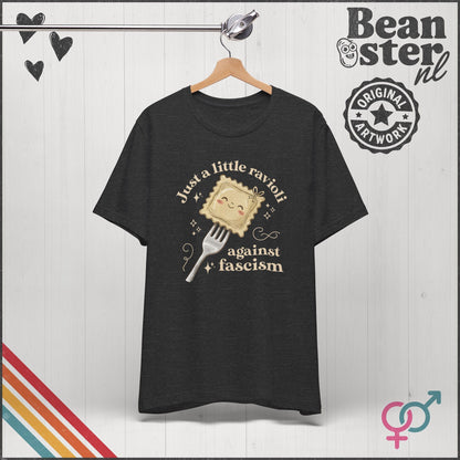 Ravioli Against Fascism Shirt – Cute Activist Tee