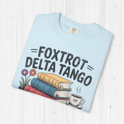 Foxtrot Delta Tango Book Stack Tee –  Subtle FDT Shirt