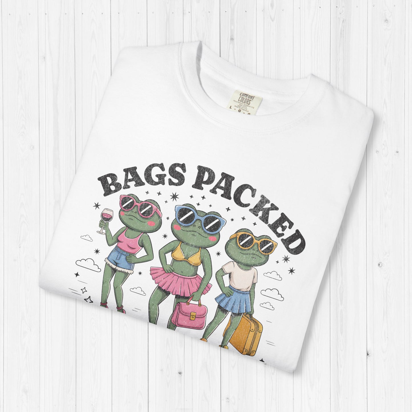 Bags Packed Flaps Waxed Shirt 🎒🐸
