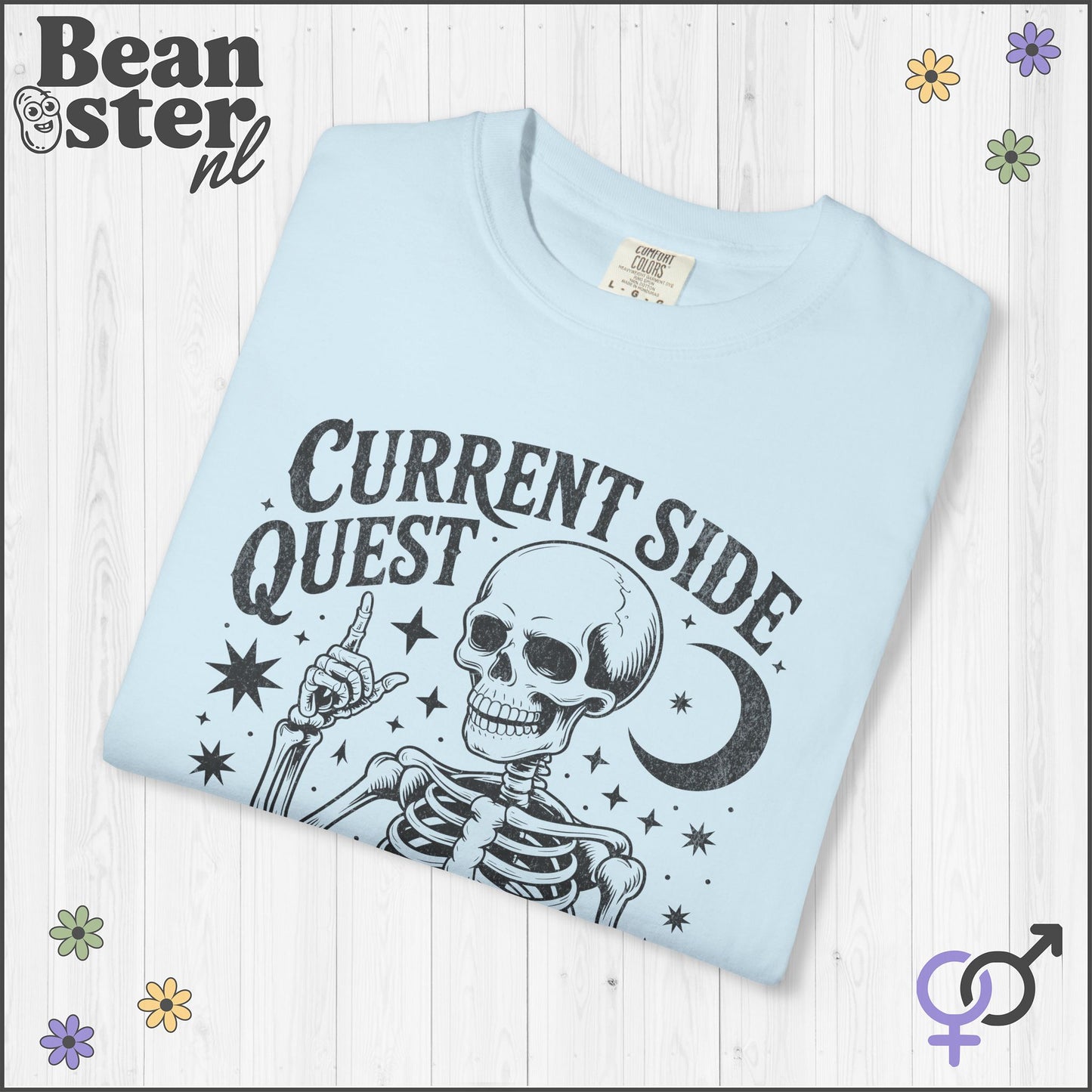 Funny ADHD Skeleton Shirt – Neurospicy, Gen Z Humor Tee