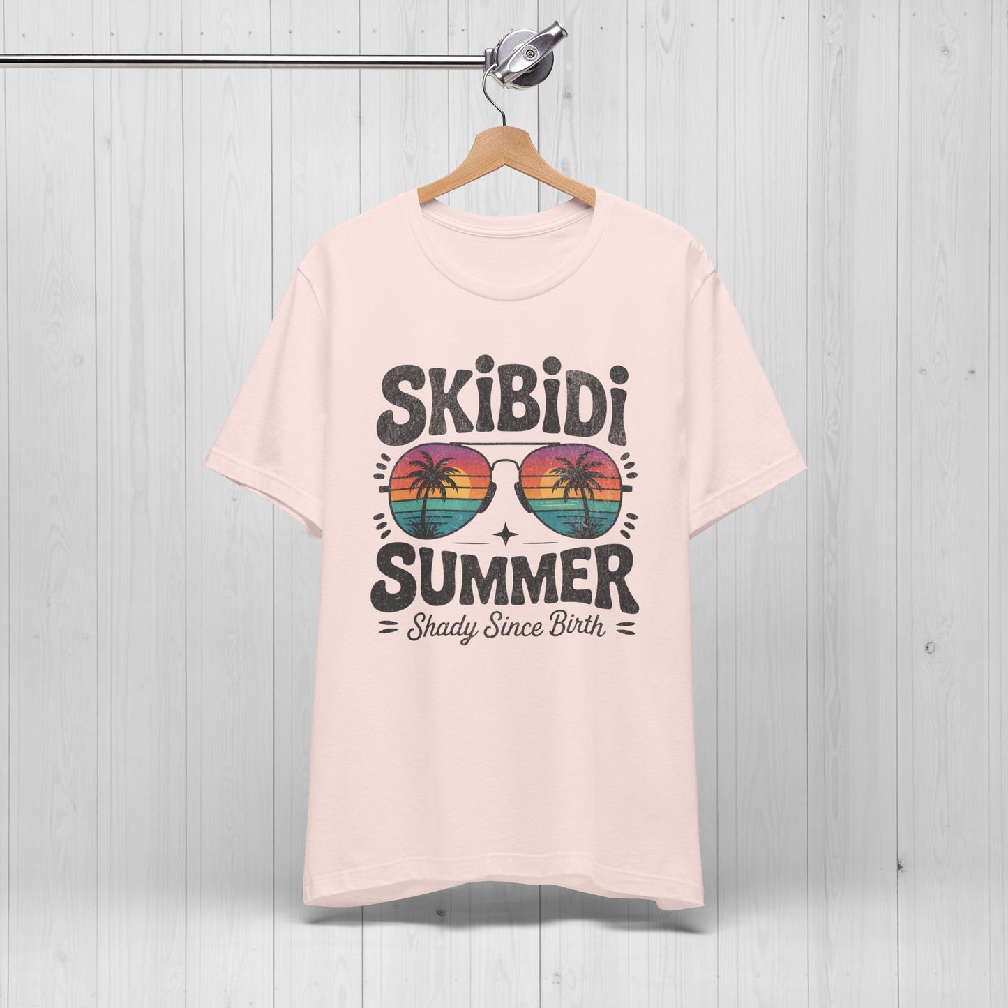 Skibidi Summer Shirt – Funny Retro Sunglasses Tee