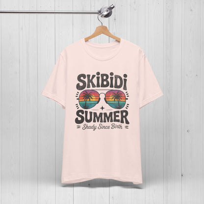 Skibidi Summer Shirt – Funny Retro Sunglasses Tee