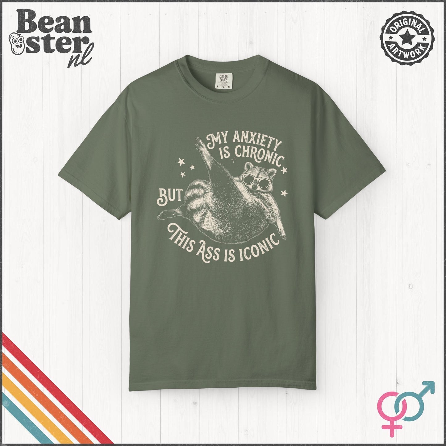 My Anxiety Is Chronic But This Ass Is Iconic Tee