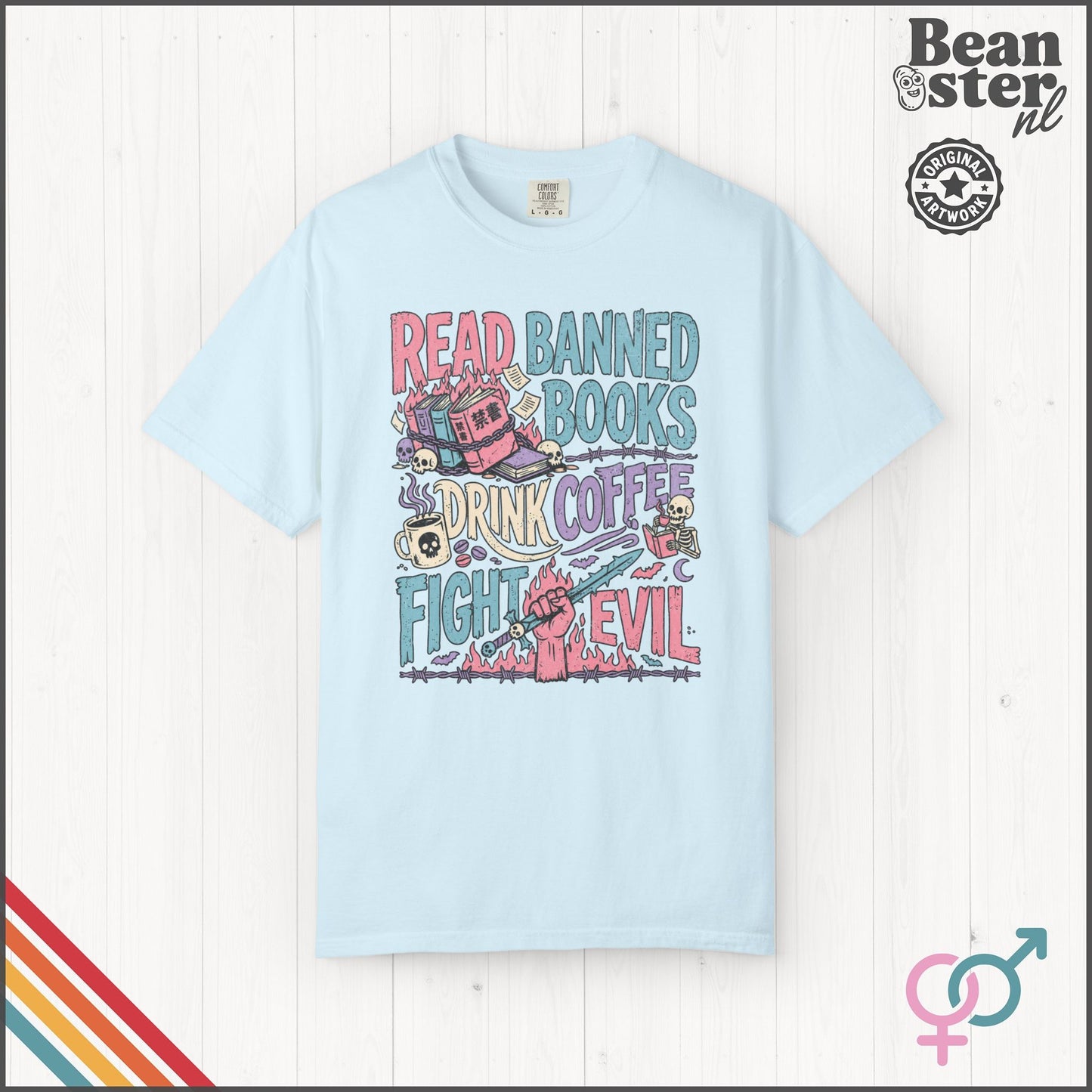 Read Banned Books Coffee Activist T-Shirt