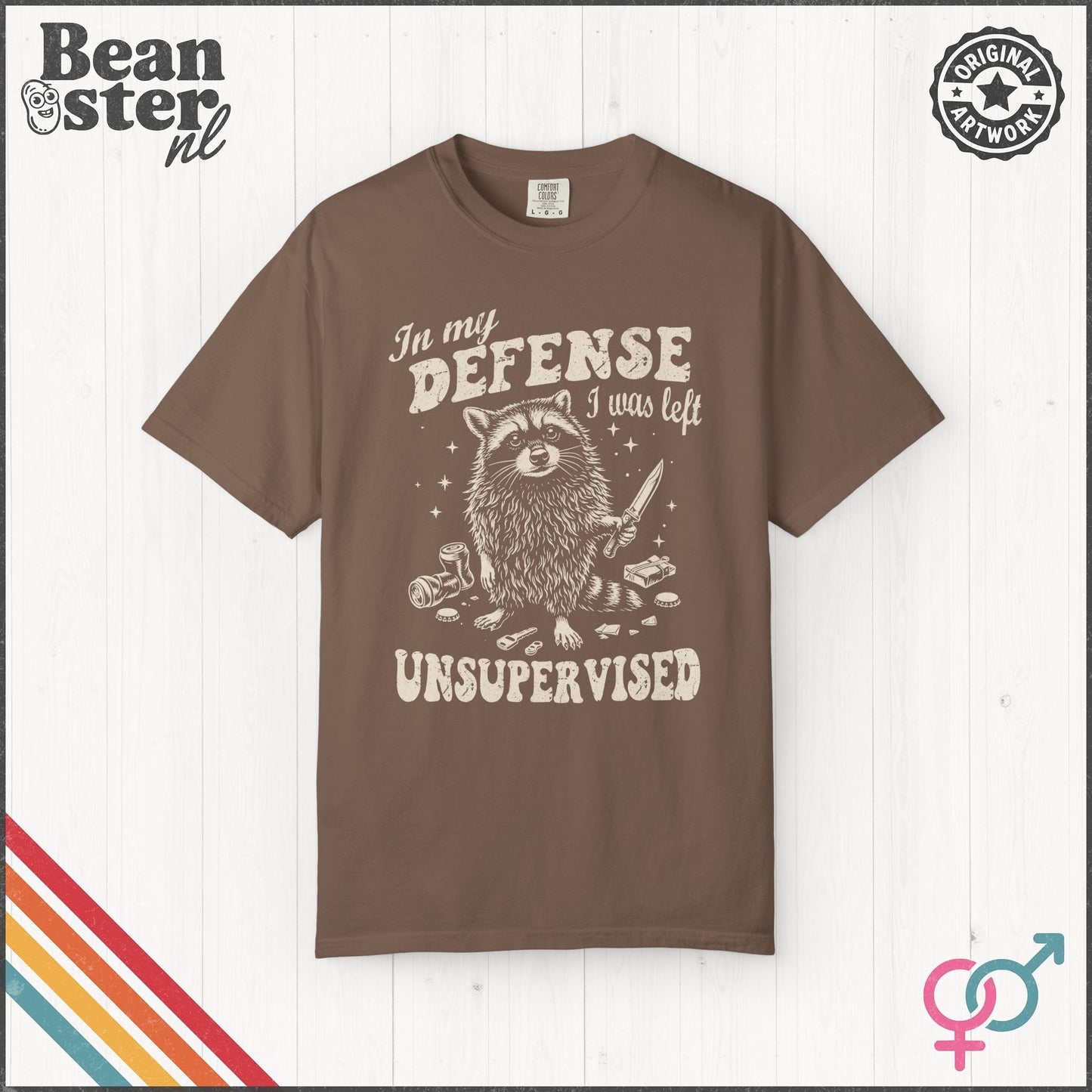 In My Defense I Was Left Unsupervised Funny Tee