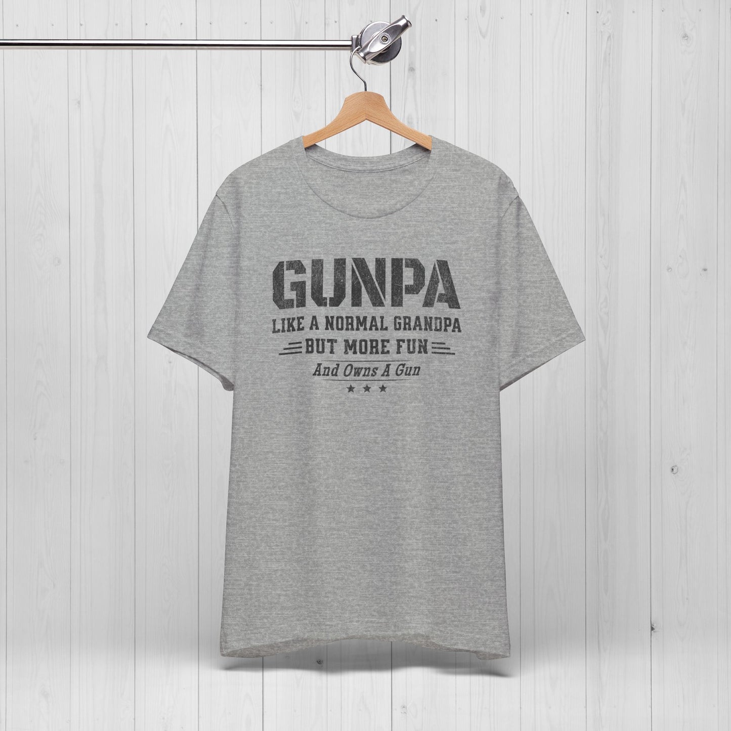 Gunpa Shirt – Funny Grandpa Definition Tee for Weapon Lover Dads