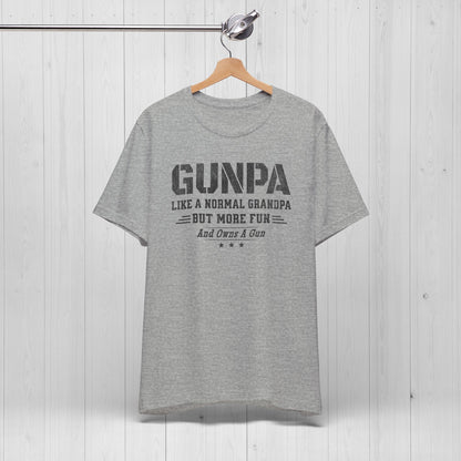 Gunpa Shirt – Funny Grandpa Definition Tee for Weapon Lover Dads