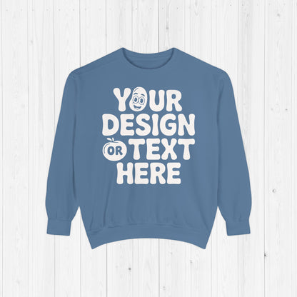 Custom Comfort Colors 1566 Vintage Personalized Unisex Sweatshirt