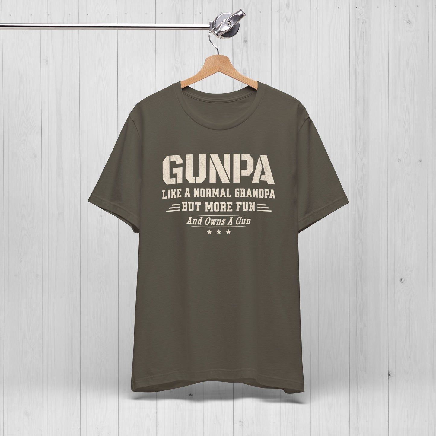Gunpa Shirt – Funny Grandpa Definition Tee for Weapon Lover Dads