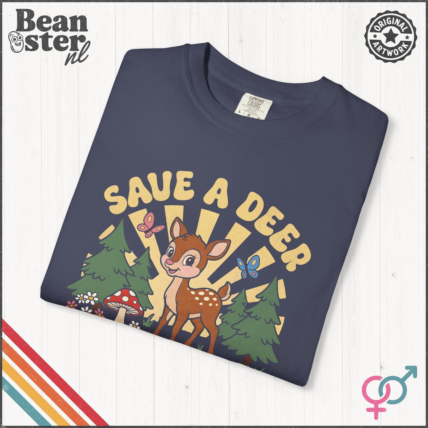 Save A Deer Hunt A Racist Funny Protest T-Shirt