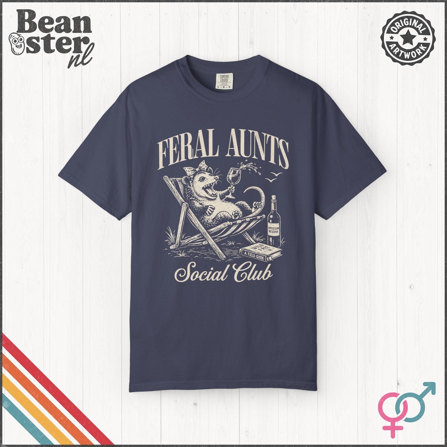 Feral Aunts Social Club T-Shirt – Funny Auntie Tee