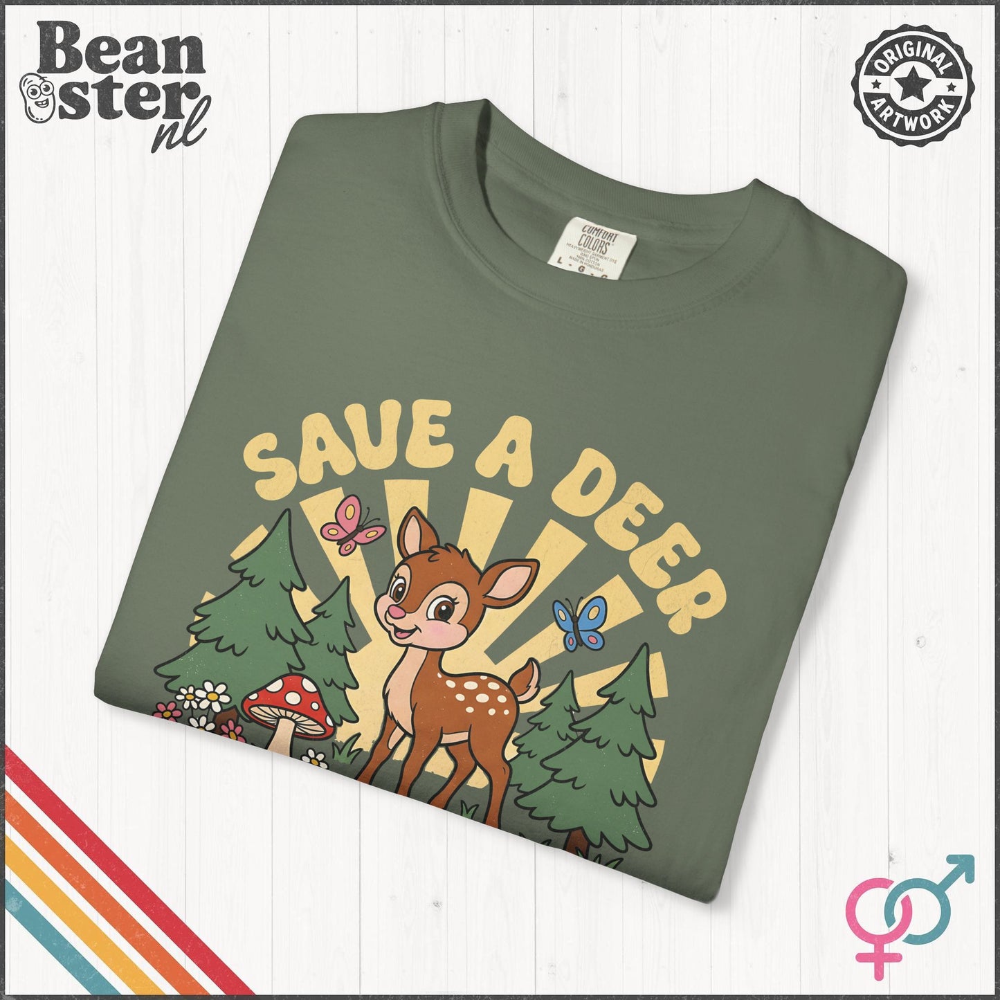 Save A Deer Hunt A Racist Funny Protest T-Shirt