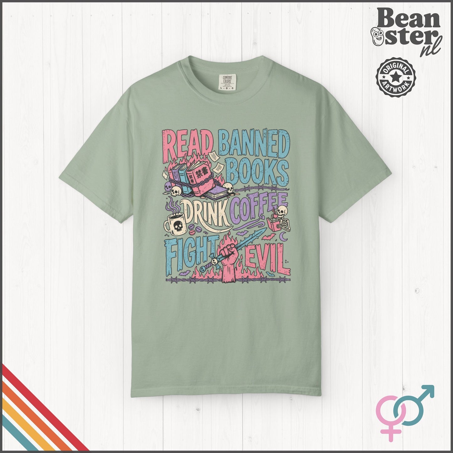 Read Banned Books Coffee Activist T-Shirt