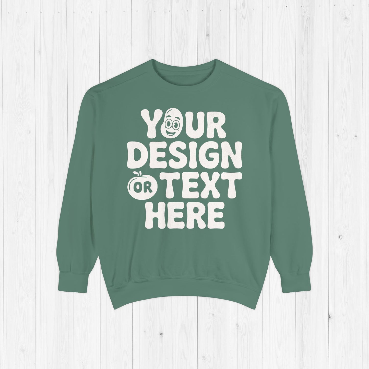 Custom Comfort Colors 1566 Vintage Personalized Unisex Sweatshirt