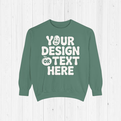Custom Comfort Colors 1566 Vintage Personalized Unisex Sweatshirt