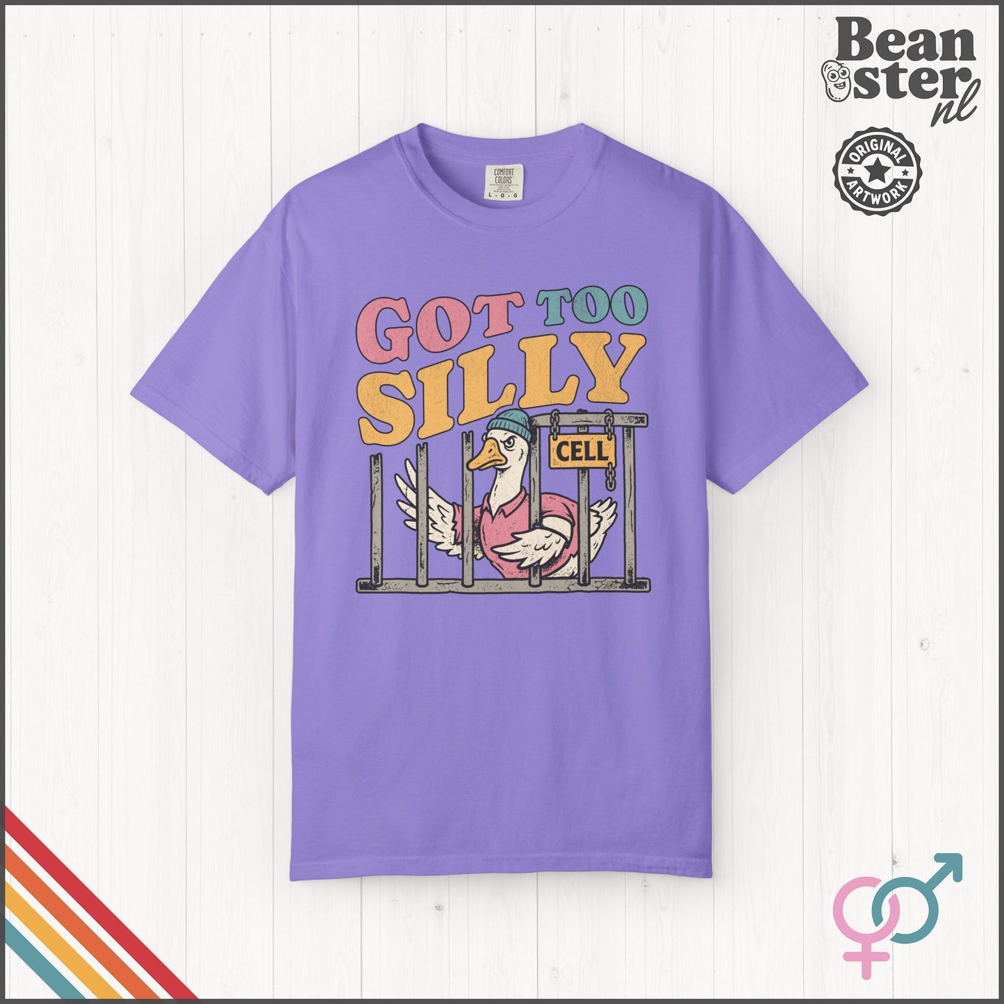 Got Too Silly Funny Graphic T-Shirt | Weird Humor Tee