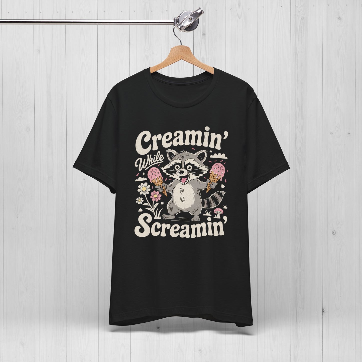 Creaming Screaming Raccoon Shirt